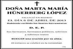 Marta María Hünerberg